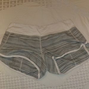 Lululemon speed shorts